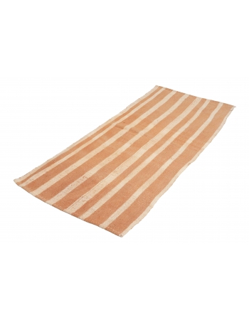 Decorative Vintage Striped Kilim Rug - 2`11″ x 6`9″