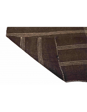 Square Vintage Unique Turkish Kilim Rug - 9`0″ x 9`2″