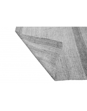 Large Gray Vintage Kilim Rug - 9`3″ x 13`1″