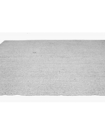 Gray Vintage Turkish Modern Kilim - 8`1″ x 11`7″
