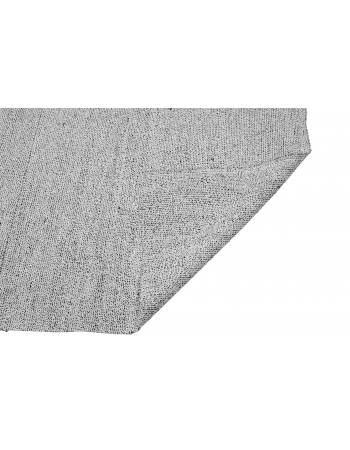 Gray Vintage Turkish Modern Kilim - 8`1″ x 11`7″