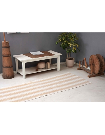 Vintage Striped Kilim Runner - 2`9″ x 8`0″