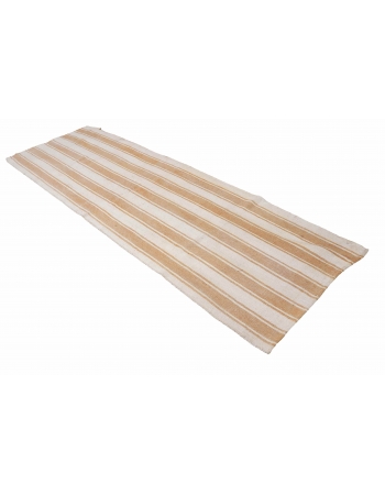 Striped Vintage Decorative Runner - 2`10″ x 8`6″