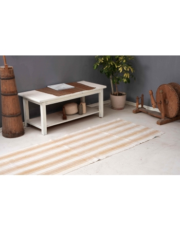 Striped Vintage Decorative Runner - 2`10″ x 8`6″