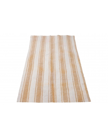 Modern Vintage Striped Small Kilim - 2`9″ x 5`1″