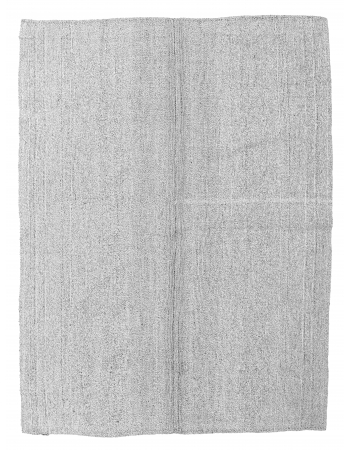 Gray Vintage Turkish Kilim Rug - 5`9″ x 7`9″