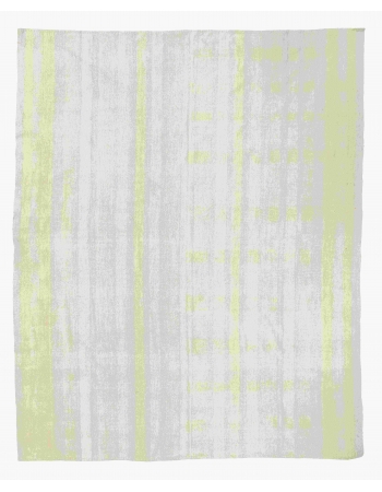 Vintage Modern Turkish Cotton Kilim - 7`7″ x 9`4″
