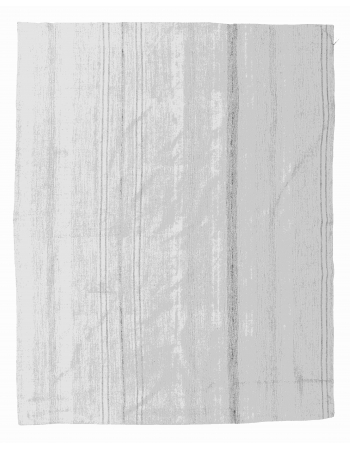 Vintage Modern Turkish Kilim Rug - 7`3″ x 9`0″
