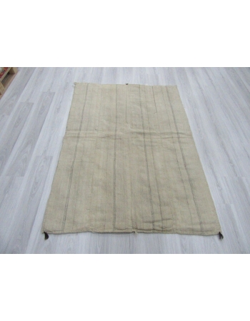 Handwoven vintage decorative modern wool quilt