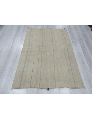 Handwoven vintage decorative modern wool quilt