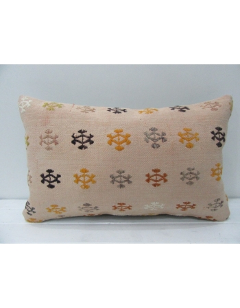 Handmade Embroidered Kilim Pillow