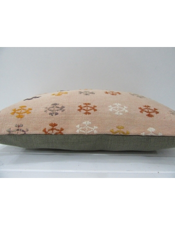 Handmade Embroidered Kilim Pillow