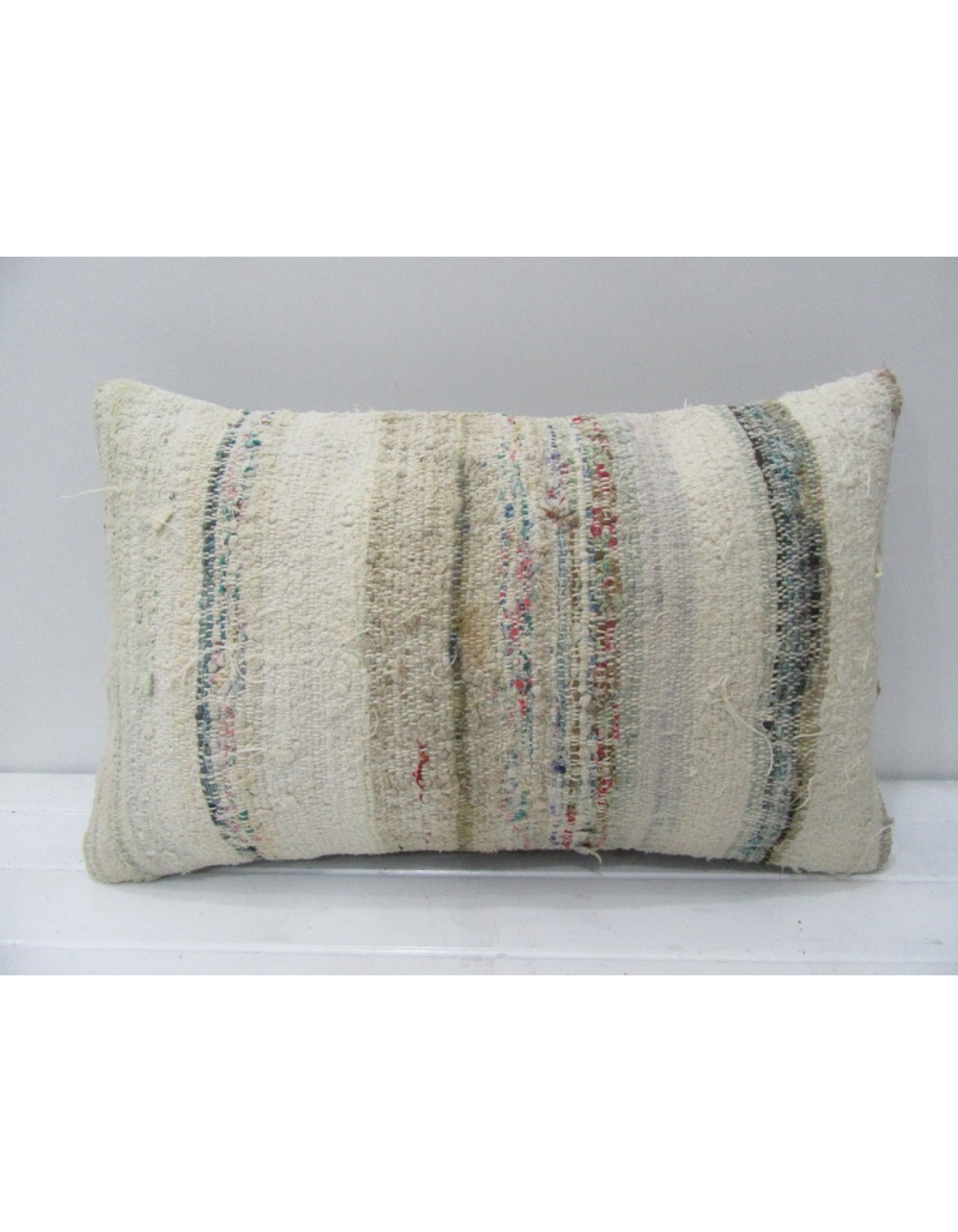 20x20 Vintage Beige Decorative Handmade Pillow