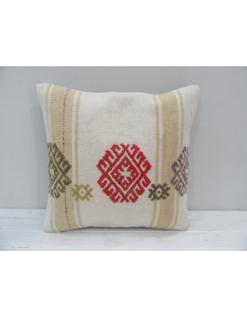 Embroidered Handmade Kilim Pillow