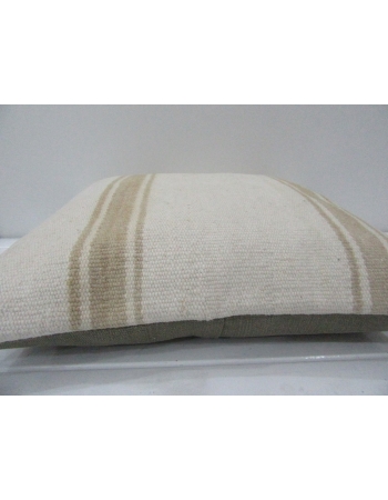 Striped Vintage Turkish Kilim Pillow