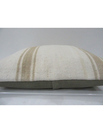 Vintage Striped Handmade Kilim Pillow