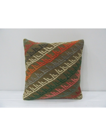 Embroidered Unique Kilim Pillow