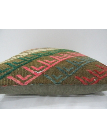 Embroidered Unique Kilim Pillow