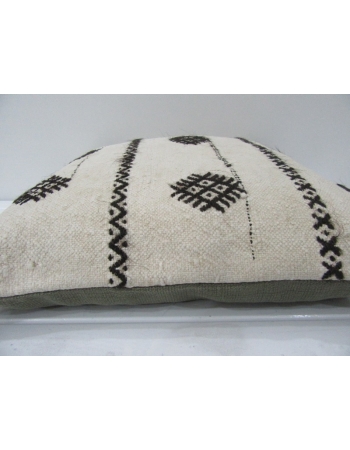 Handmade Vintage Embroidered Kilim Pillow