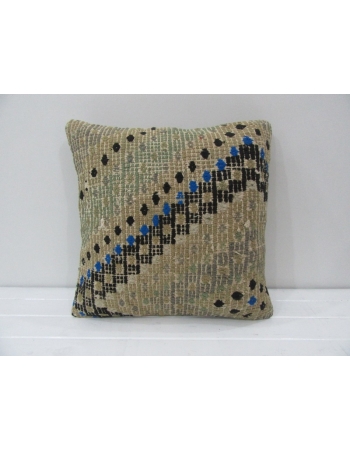 Vintage Handmade Cotton Kilim Pillow