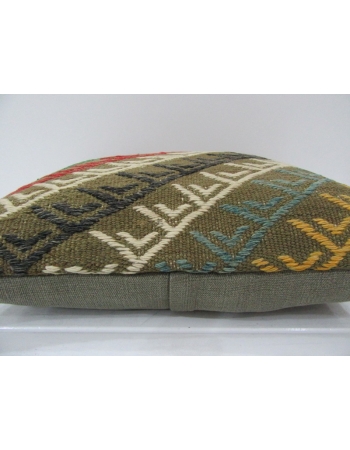 Handmade Embroidered Turkish Kilim Pillow