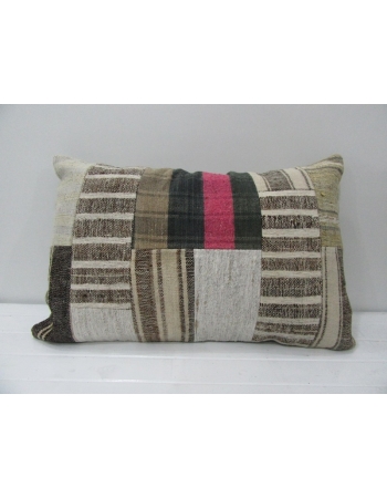 Handmade Vintage Patchwork Kilim Pillow