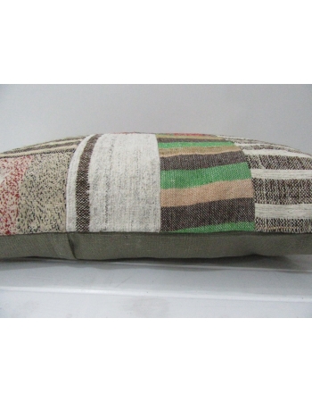 Handmade Vintage Patchwork Kilim Pillow