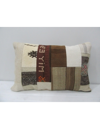 Decorative Vintage Kilim Patchwork Pillow