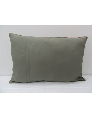 Vintage Rust / Green / Faded Blue Pillow