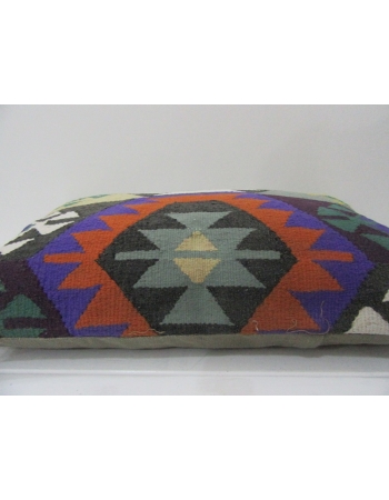 Vintage Colorful Turkish Kilim Pillow