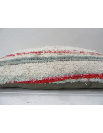 Vintage Red Striped Kilim Pillow