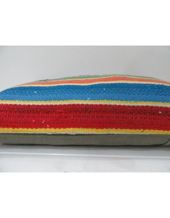 Striped Colorful Decorative Kilim Pillow