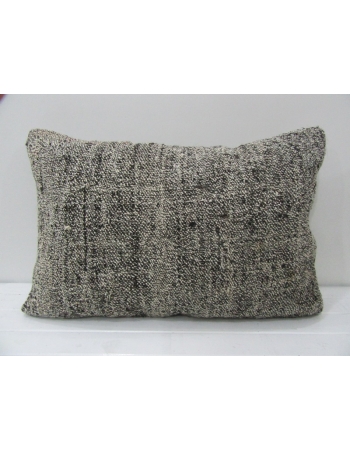 Vintage Gray Kilim Pillow