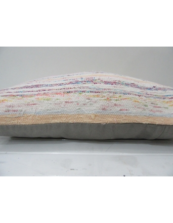 Vintage Pink Striped Unique Pillow