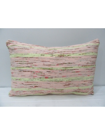 Pink & Green Vintage Kilim Pillow