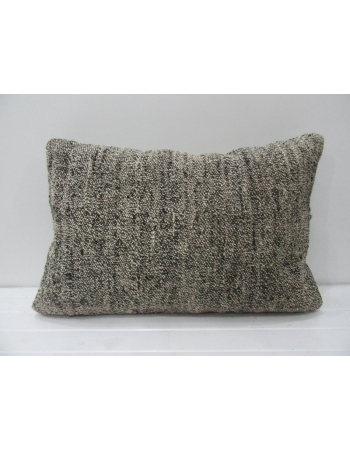 Gray Vintage Kilim Pillow