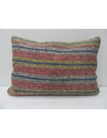 Vintage Striped Goat Hair Kilim Pillow