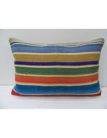 Striped Colorful Kilim Cushion Cover
