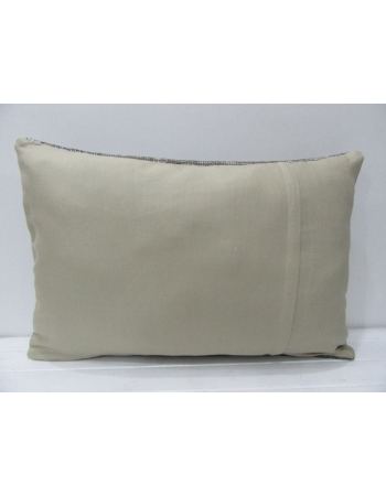 Gray Re-Dyed Vintage Handmade Pillow