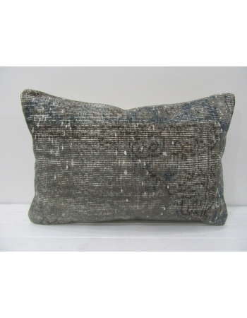 Handmade Decorative Gray Pillow Cover