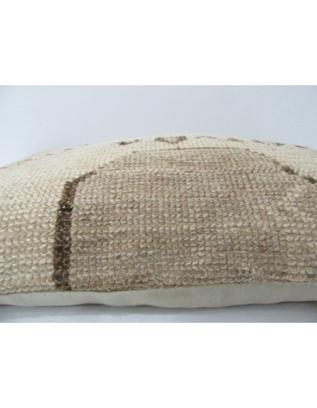 Beige & Brown Vintage Cushion Cover