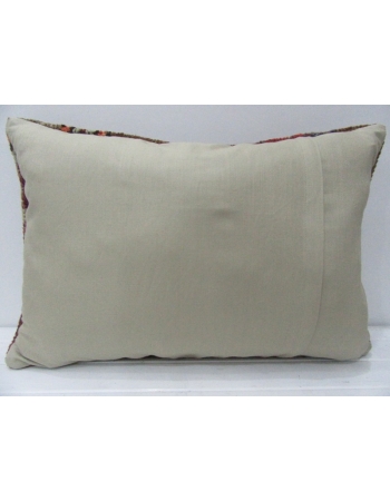 Brown & Burgundy Vintage Handmade Pillow