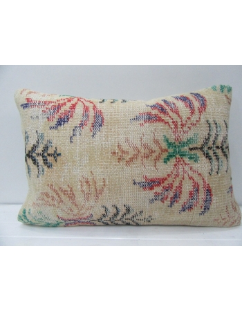 Vintage Handmade Floral Cushion Cover