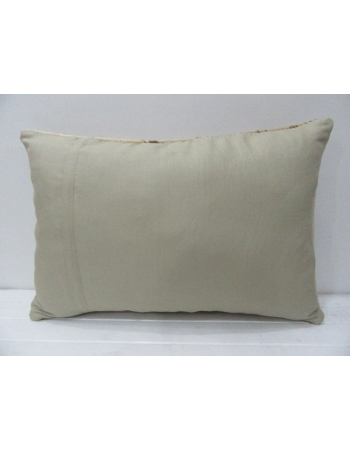 Vintage Abstract Beige & Brown Pillow