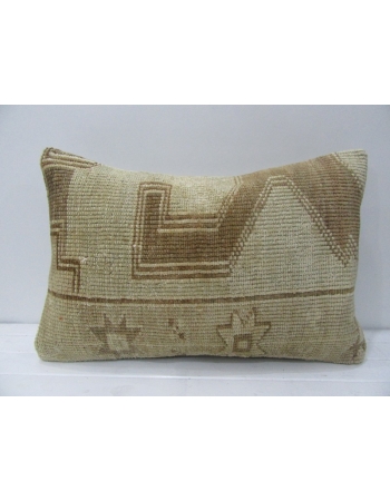 Vintage Brown & Beige Decorative Pillow