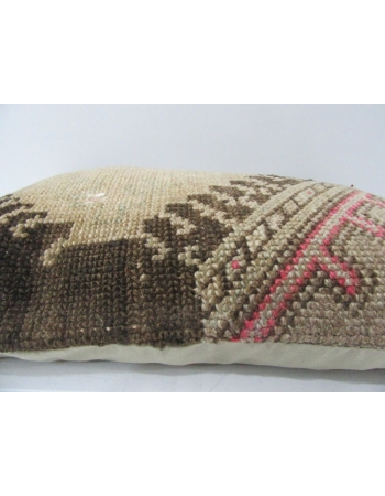 Brown & Tan Vintage Decorative Pillow