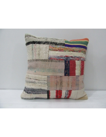 Handmade Vintage Kilim Patchwork Cushion Cover