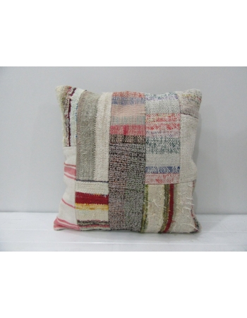 Vintage Handmade Kilim Patchwork Pillow