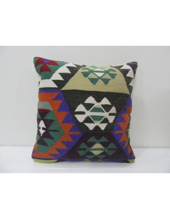 Colorful Vintage Kilim Pillow