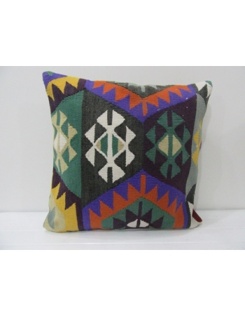 Handmade Colorul Turkish Kilim Pillow